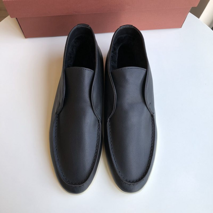 Merlot Leather Loafers