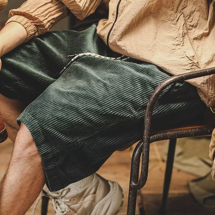 Luca Relaxed Corduroy Shorts