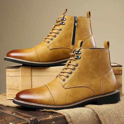 Hawkcrest Genuine Leather Boots