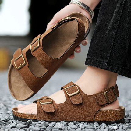 Roma Lite Suede Sandals